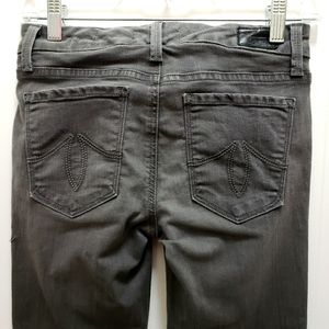 Level 99 Grey Super Skinny Stretch Jegging Jeans